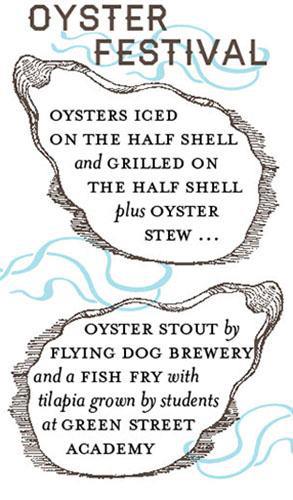 Oyster Festival: Flying Dog Beer, Woodberry Kitchen